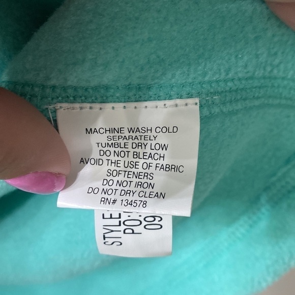 Vineyard Vines blue/ green fleece vest size small - Picture 6 of 9